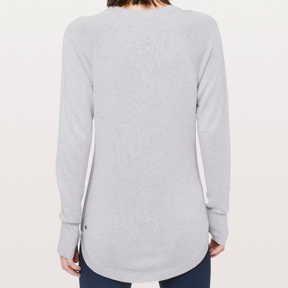 Lululemon hello aloe pullover heathered Gray - Picture 5 of 7